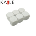 16mm White Manufacturer Dice Games Personaliza Logo